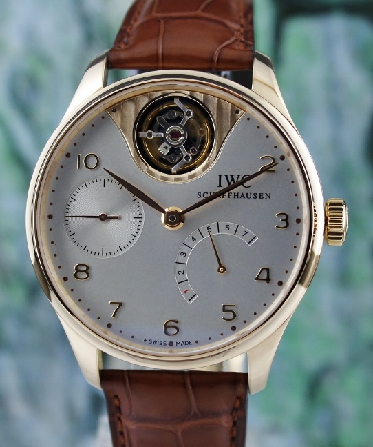 (image for) IWC PORTUGUESE TOURBILLON MYSTERE 18K ROSE GOLD LIMITED EDITION 250 PIECES